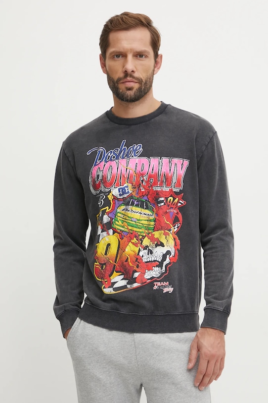 DC bluza Throwback 94 print gri ADYSF03129