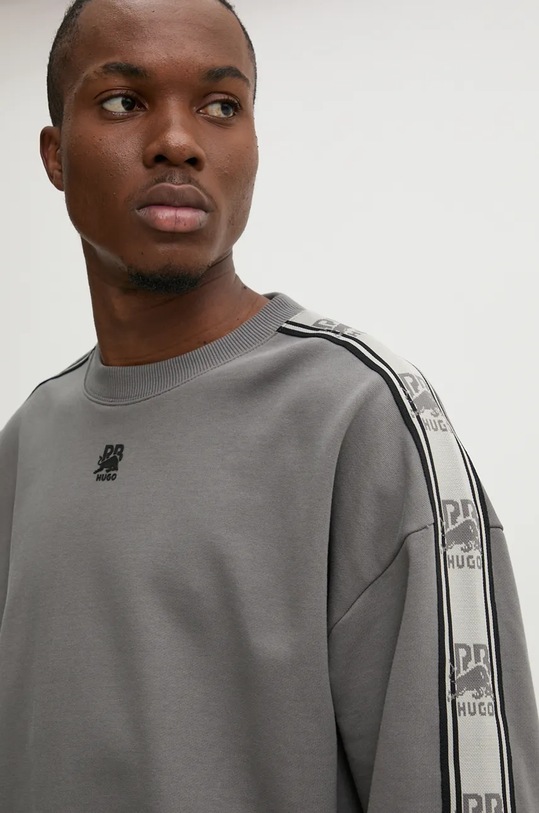 HUGO hanorac de bumbac x RACING BULLS 50530452 gri