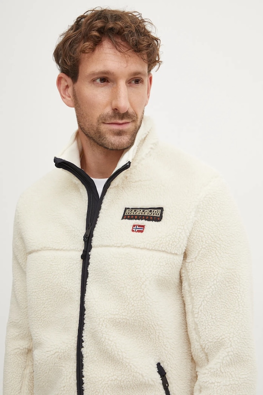 Napapijri fleece sweatshirt T-Tynik beige NP0A4IA9N1J1