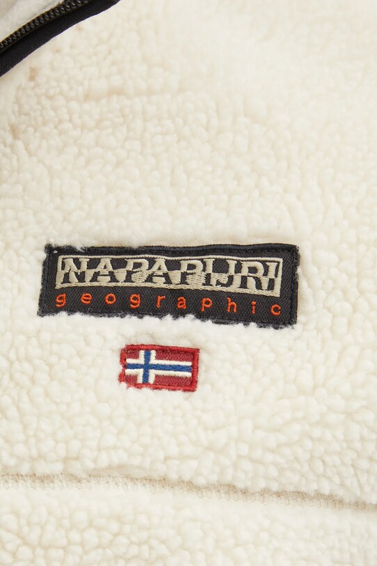 Napapijri hanorac fleece T-Tynik NP0A4IA9N1J1 bej