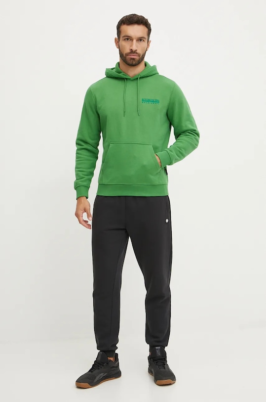 Pulover Napapijri B-Kander NP0A4I9TG1T1 zelena AW24