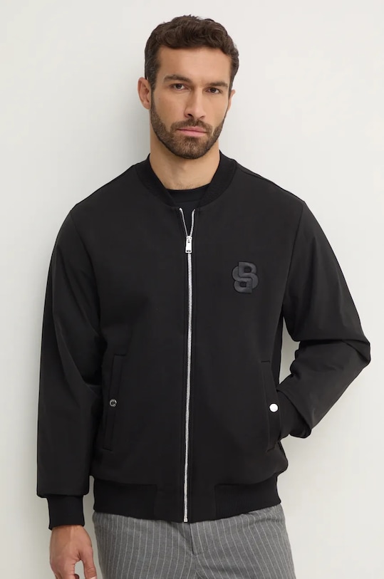 Mikina BOSS bez kapuce černá 50524338