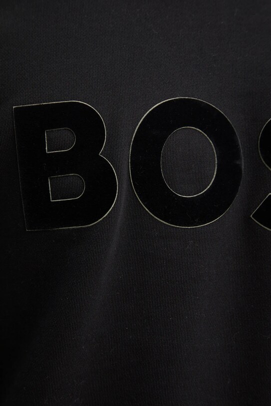 BOSS hanorac de bumbac 50524360 negru