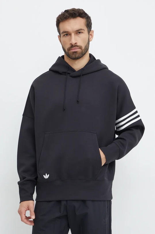 Mikina adidas Originals Neuclassics C Hoodie s kapucí černá IW0975