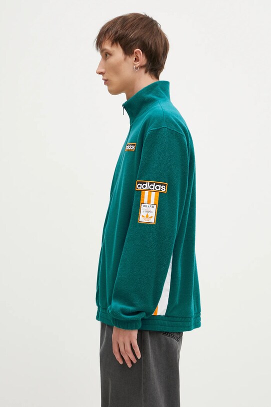 adidas Originals bluza Polarfleece Adibreak Tracktop IW5815 turkusowy AW24