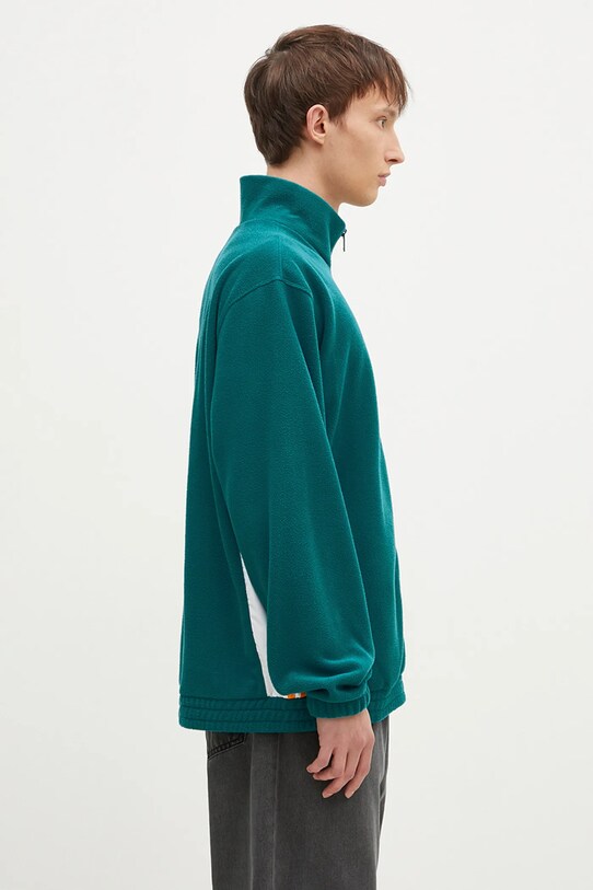 adidas Originals felpa Polarfleece Adibreak Tracktop turchese IW5815