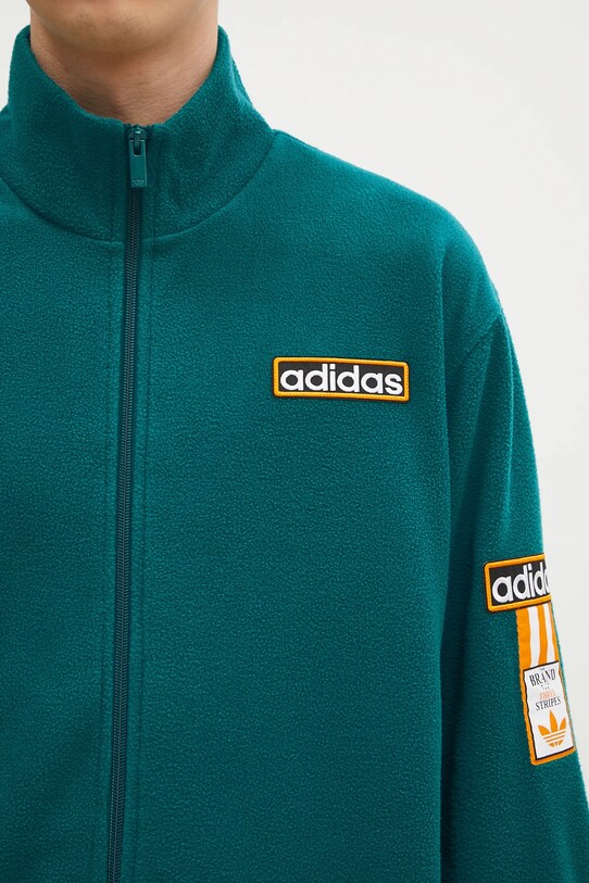 adidas Originals bluza Polarfleece Adibreak Tracktop IW5815 turkusowy