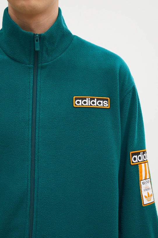 adidas Originals felpa Polarfleece Adibreak Tracktop IW5815 turchese