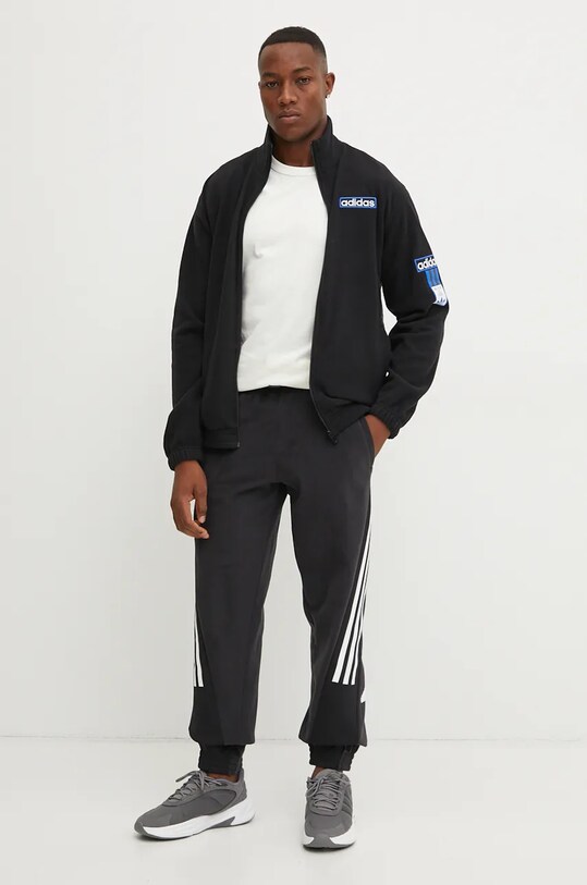 Mikina adidas Originals Puffer Adibreak Tracktop IY4847 černá AW24