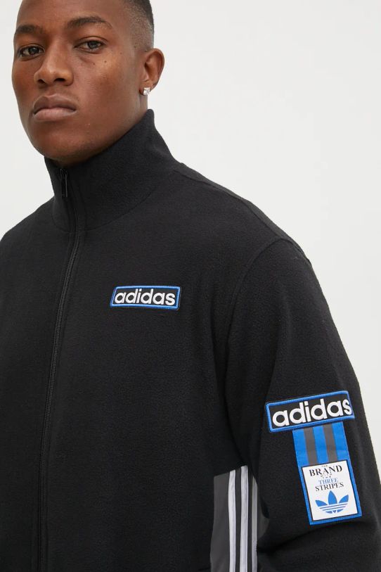 Mikina adidas Originals Puffer Adibreak Tracktop černá IY4847