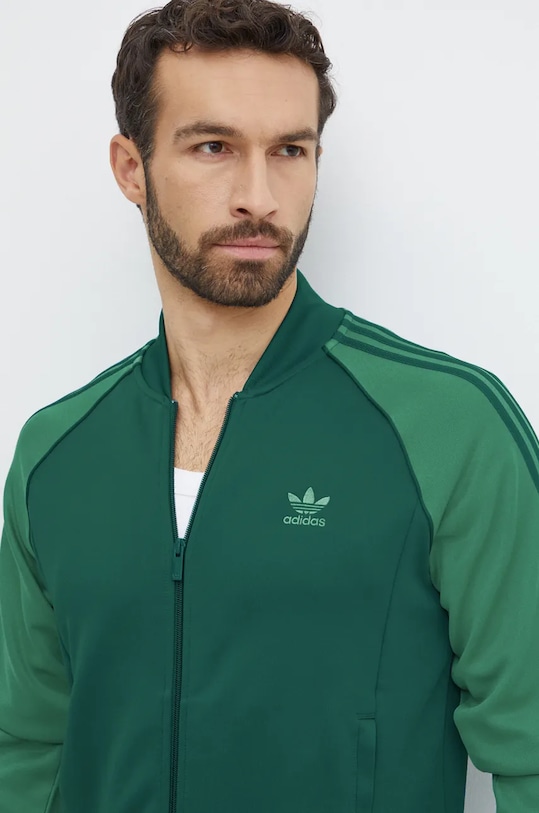 adidas Originals bluza Adicolor Classics SST Tracktop verde IY8731