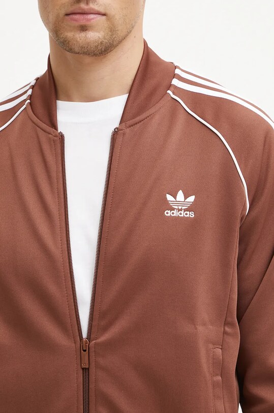 adidas Originals bluza Adicolor Classics SST Tracktop IY9855 maro