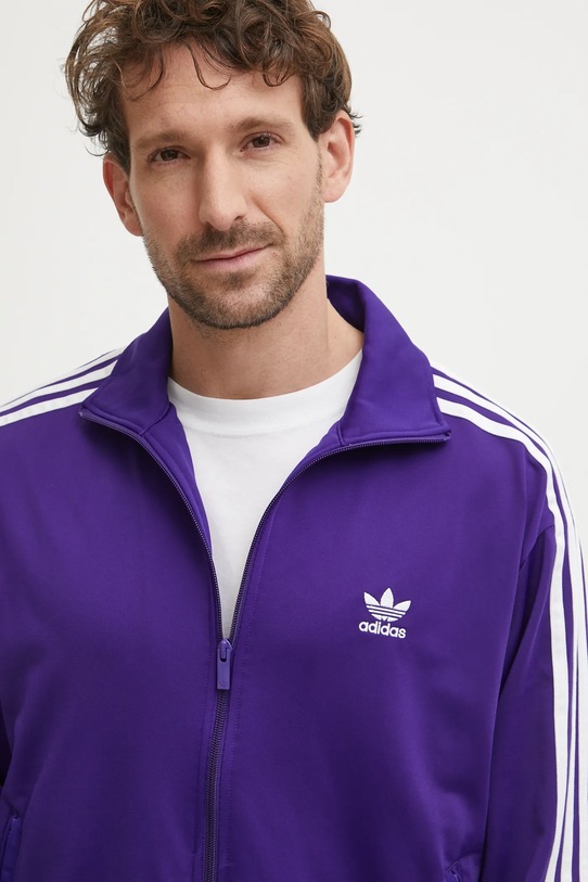 Кофта adidas Originals Firebird Tracktop фіолетовий IY9897