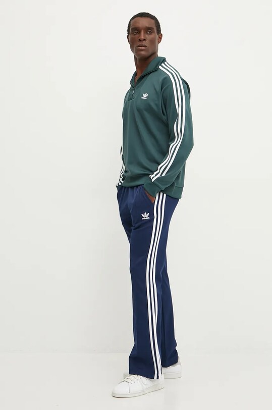 Кофта adidas Originals Funnelneck Tracktop IZ2502 зелёный AW24