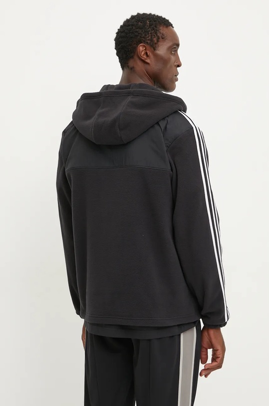 Oblečení Fleecová mikina adidas Originals Fleece Hoodie IZ4802 černá