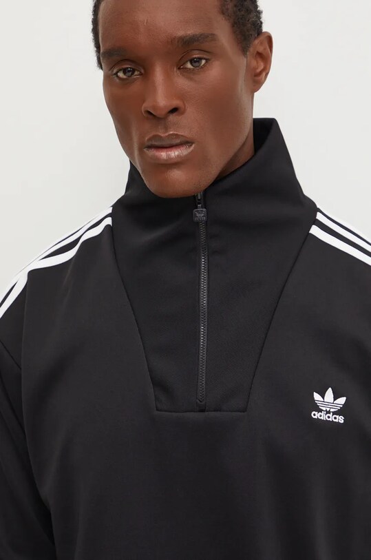 Кофта adidas Originals Funnelneck Tracktop чёрный IZ4803