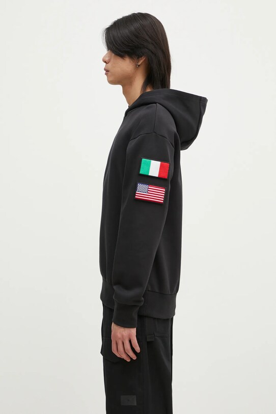 Кофта adidas Juventus x NASA Seasonal Doubleknit Hoodie JE3129 чорний AW24