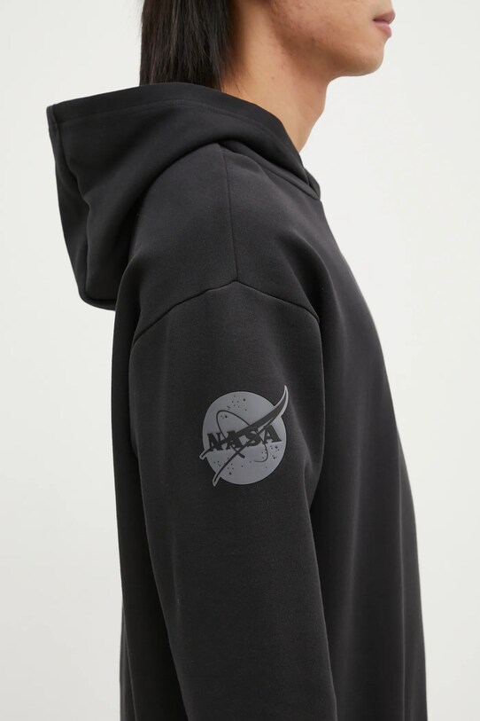 Кофта adidas Juventus x NASA Seasonal Doubleknit Hoodie чорний JE3129