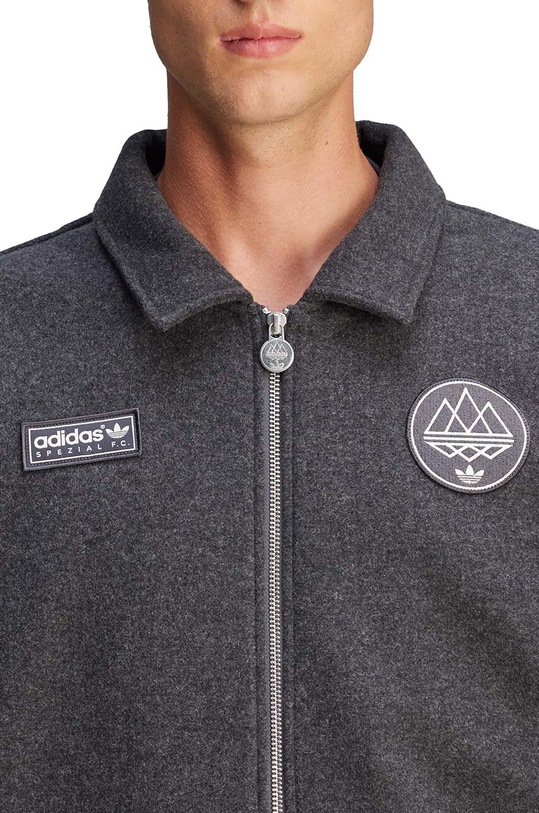 Clothing adidas Originals sweatshirt Spezial F.C. Tracktop JE6075 gray