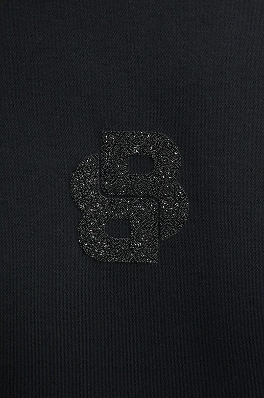 Хлопковая кофта BOSS 50527667 чёрный