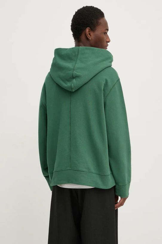 Clothing MM6 Maison Margiela cotton sweatshirt SH2GU0013.M25004 green