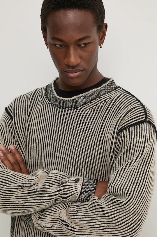 Μάλλινο πουλόβερ MM6 Maison Margiela SH2HL0013.M13076