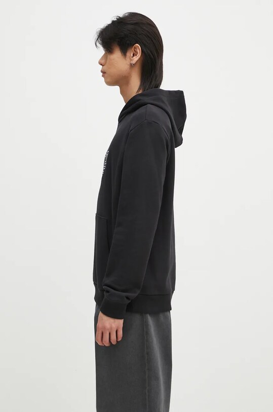 adidas Originals bluza bawełniana Outline Hoodie JJ1506 czarny AW24