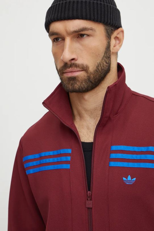 Кофта adidas Originals 70s Track Top бордо JN5963