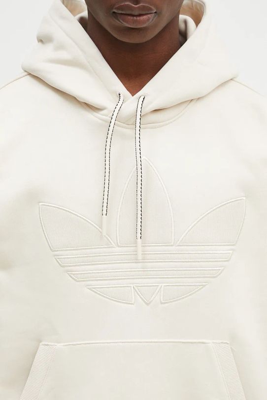 Mikina adidas Originals Hooded Sweat béžová JN5969