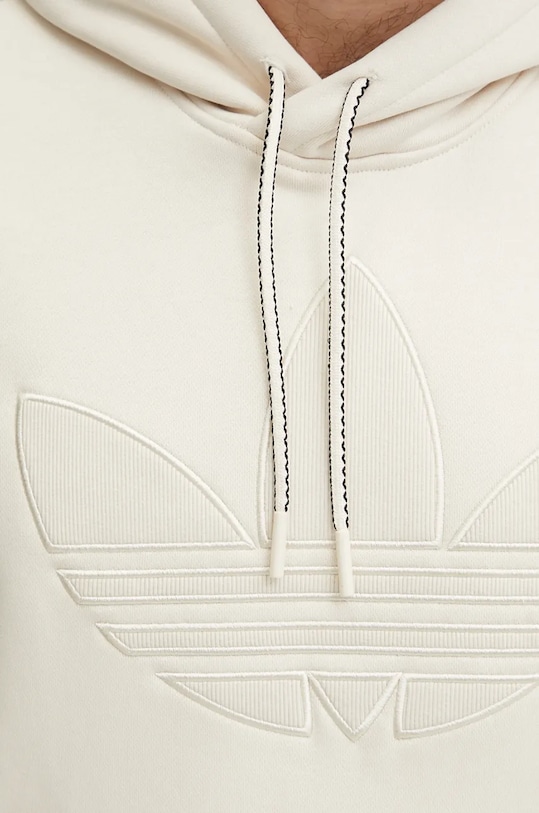 adidas Originals bluză Hooded Sweat JN5969 bej