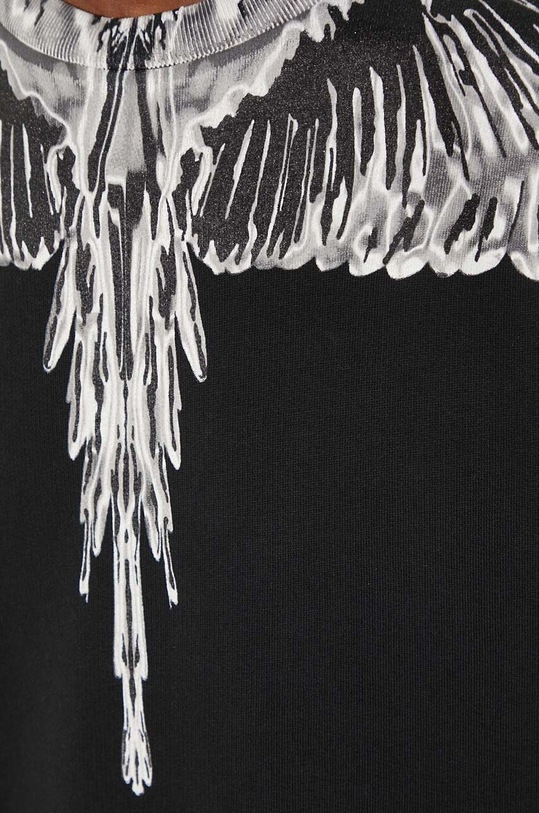 Marcelo Burlon felpa in cotone Icon Wings Regular Crewneck CMBA009F24FLE0011006