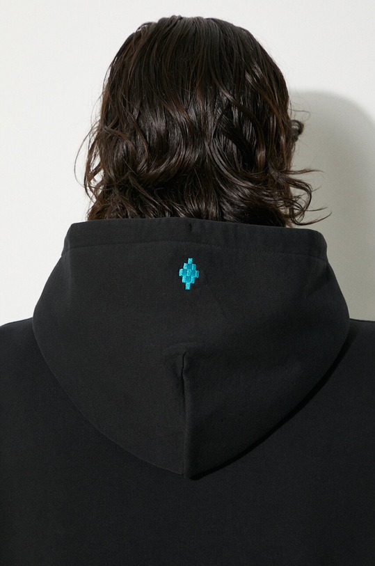 Marcelo Burlon hanorac de bumbac Collar Feathers Comfy Hoodie CMBB106F24FLE0031084