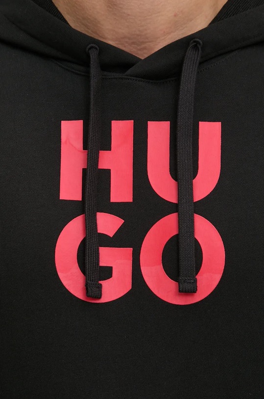 Бавовняна кофта HUGO 50523848 чорний