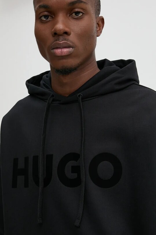 Хлопковая кофта HUGO чёрный 50529090