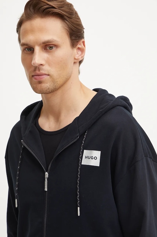 Îmbrăcăminte HUGO bluză lounge 50524766 negru