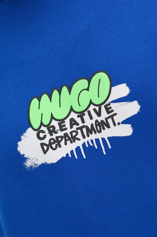 Памучен суичър Hugo Blue 50523850 син
