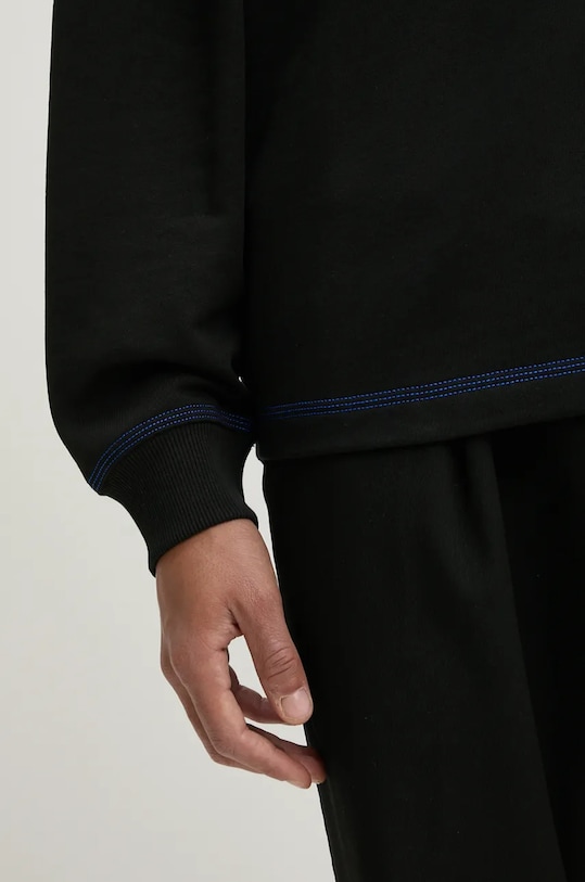 HUGO Blue bluza bawełniana 50530046 czarny