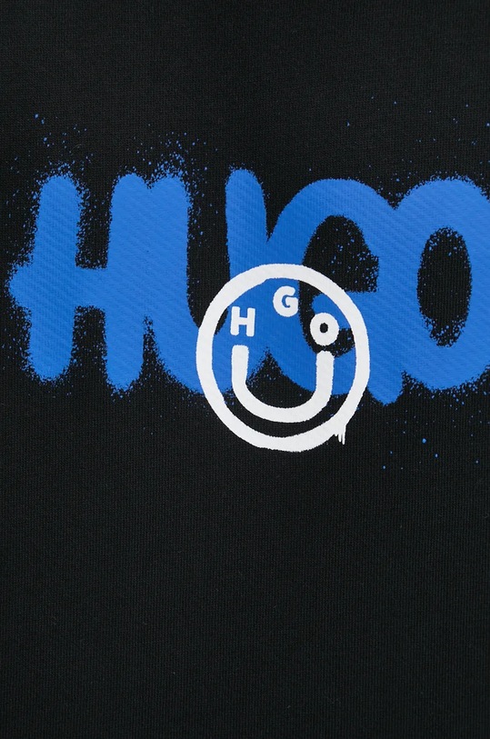 Hugo Blue hanorac de bumbac 50532312 negru