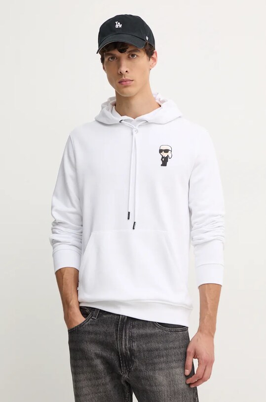 Karl Lagerfeld bluza pozostałe biały 544910.705036
