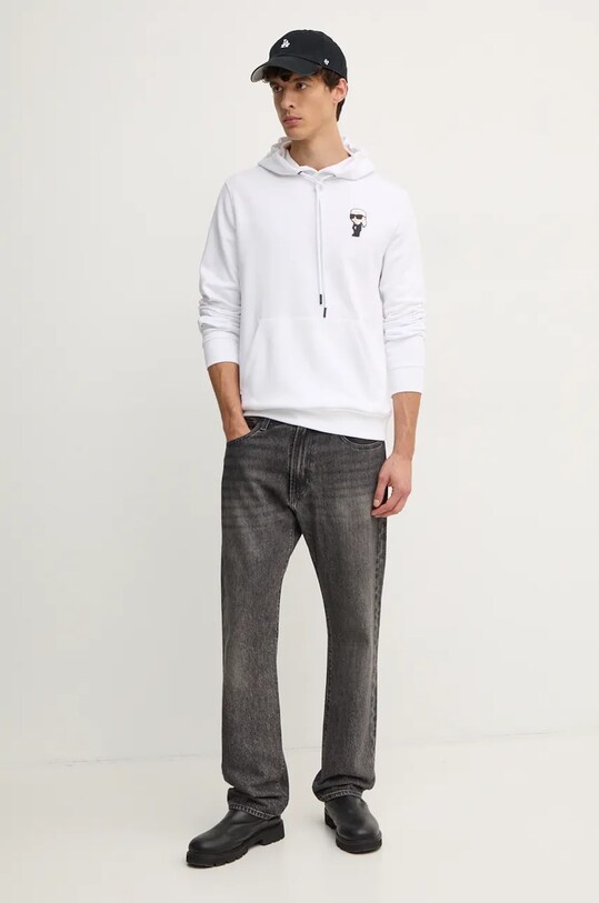 Karl Lagerfeld felső 544910.705036 fehér AW24