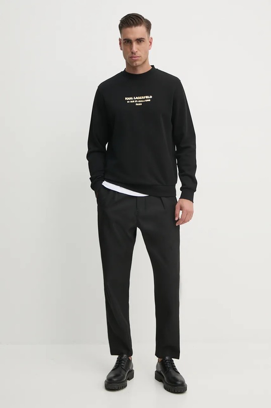 Karl Lagerfeld bluza 544910.705030 negru AW24