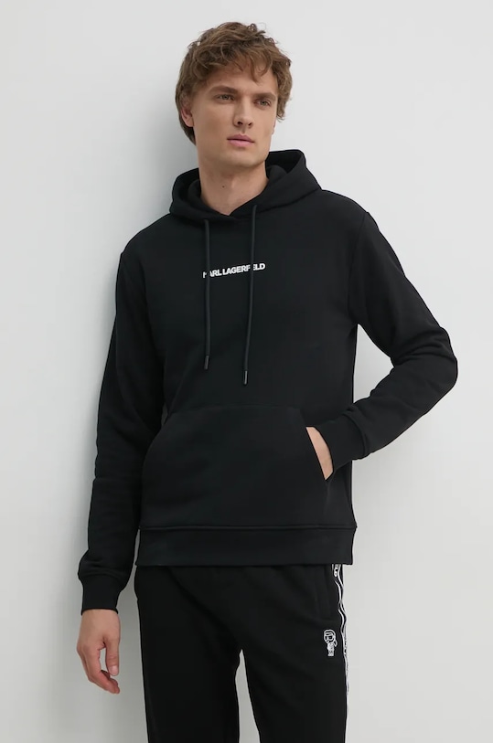 Karl Lagerfeld bluza print negru 544942.705061