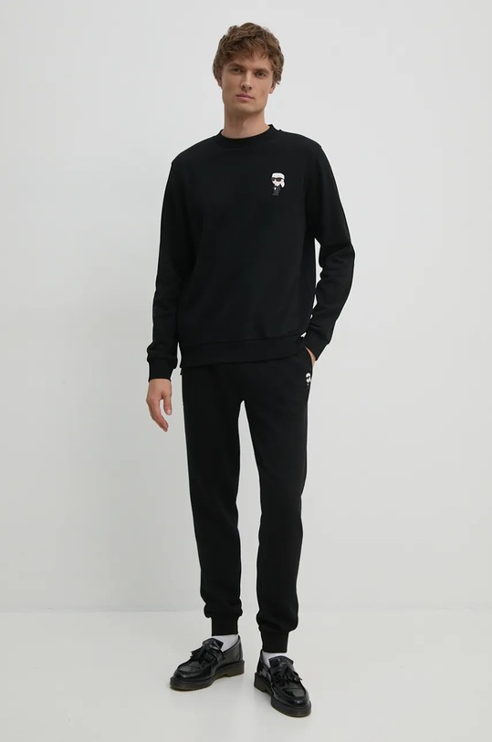 Karl Lagerfeld bluza 544910.705035 czarny AW24