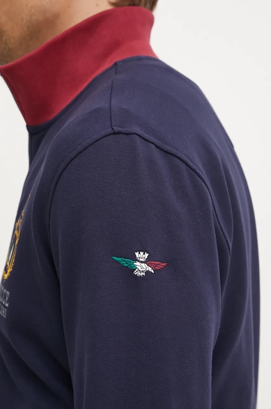 Mikina Aeronautica Militare FE1937F418 námořnická modř