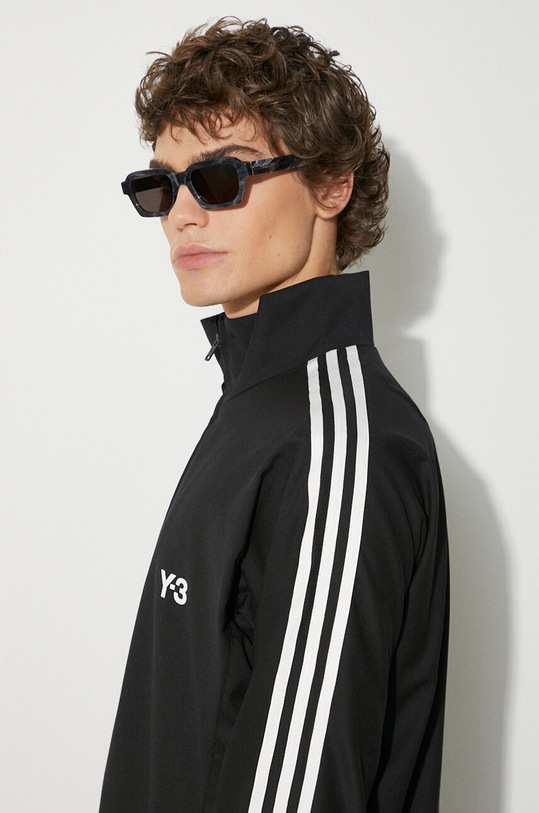 Y-3 hanorac din amestec de lana Refined Wool Track Top IW7462 negru