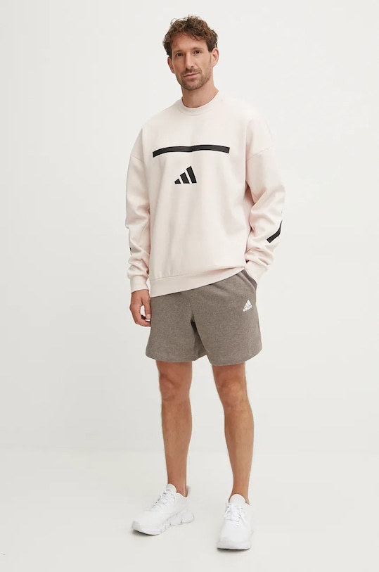 adidas bluza Z.N.E. JF2452 beżowy NC24