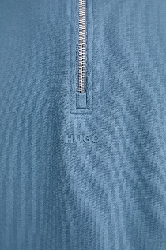 HUGO bluza bawełniana Durty244 50525881 niebieski
