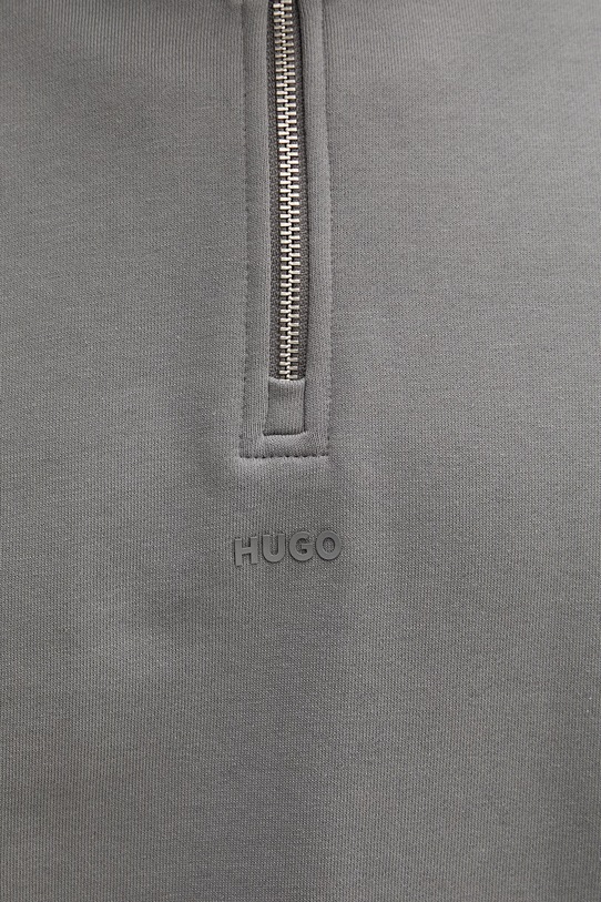 HUGO dukserica za muškarce od pamuka Durty244 50525881 siva