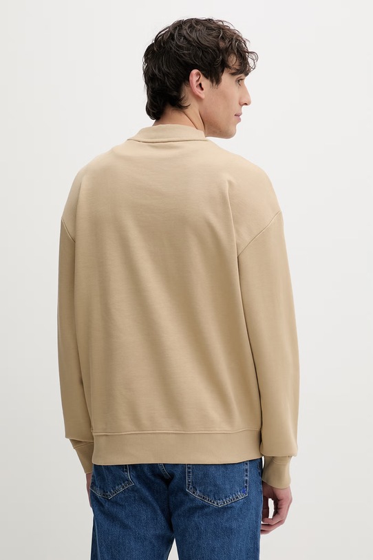 Odzież HUGO bluza męska bawełniana Dapocrew 50525892 beżowy