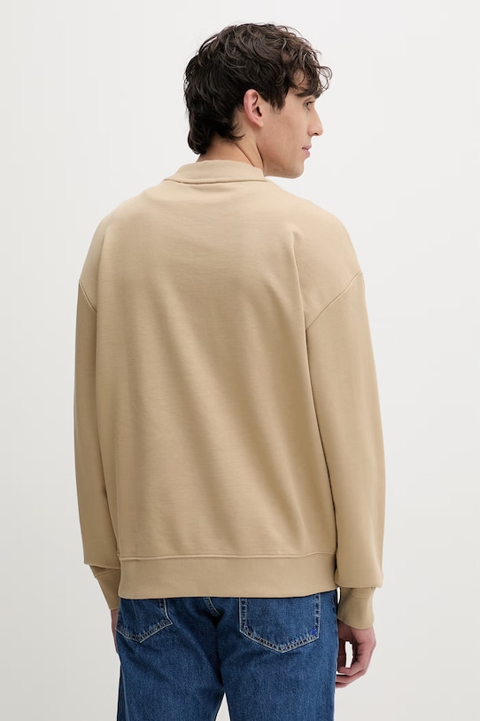 Odzież HUGO bluza męska bawełniana Dapocrew 50525892 beżowy